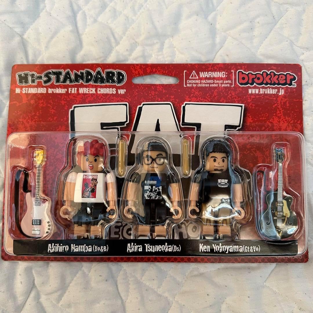 Hi-STANDARD brokker フィギュアセット Hi-STANDARD、BRAHMANのbrokker